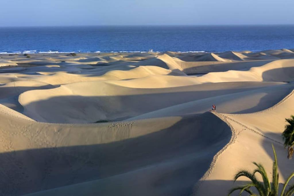 Beautiful Bungalow In Maspalomas Lago Bagian luar foto